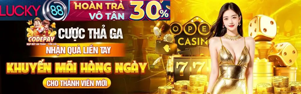 Banner khuyến mãi nổ hũ đặc biệt tại vn777